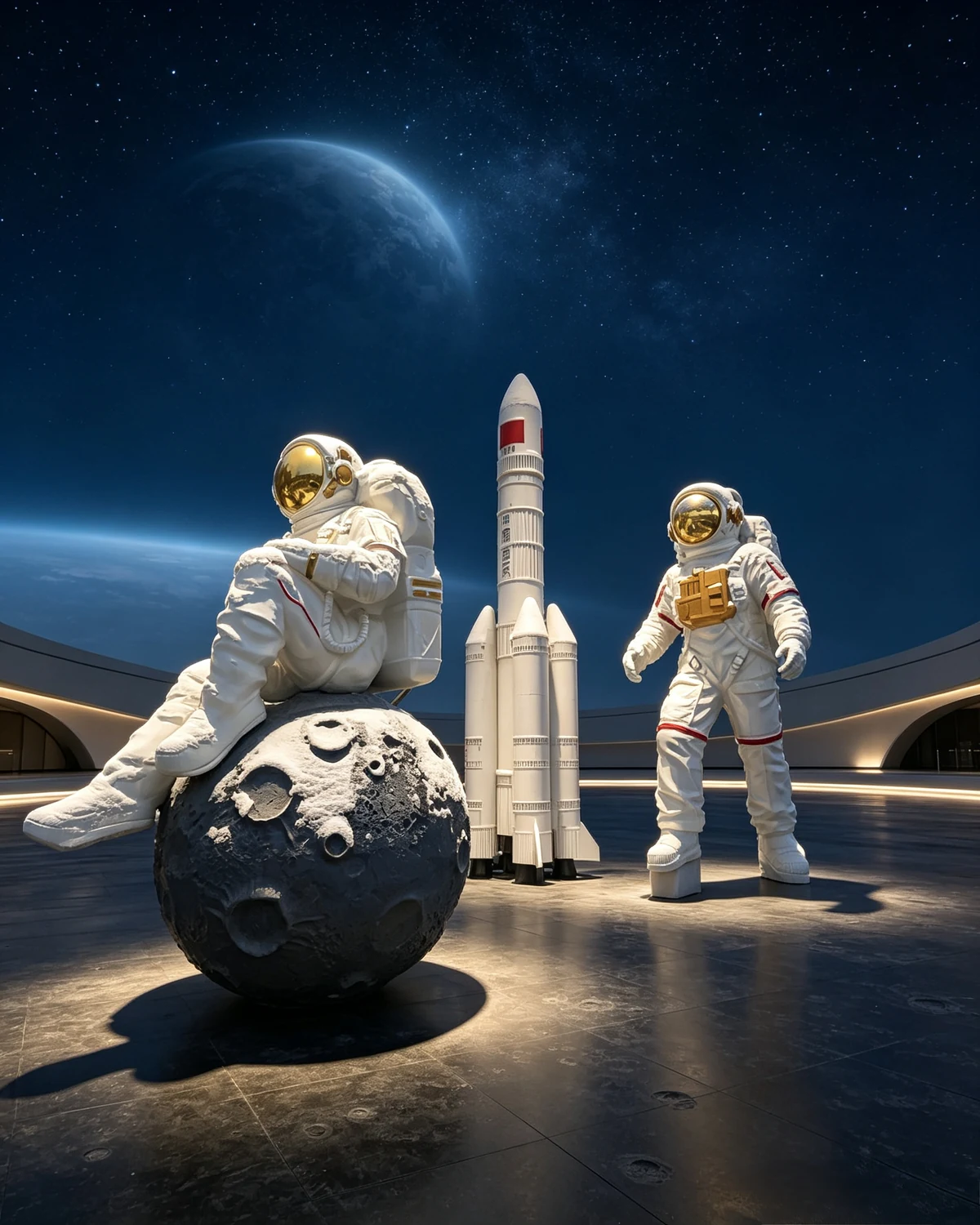 Space Theme Installation