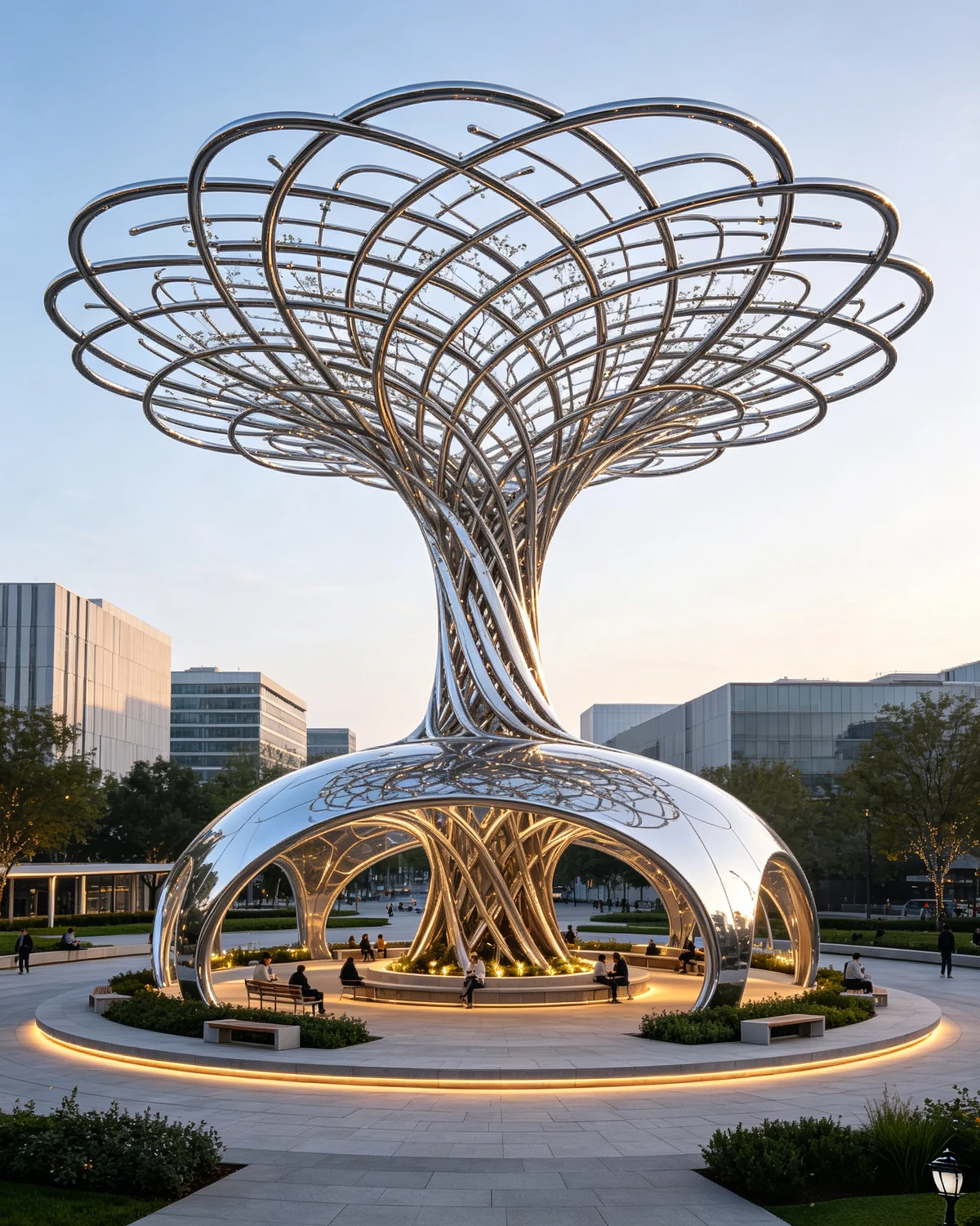 Flower Canopy Pavilion